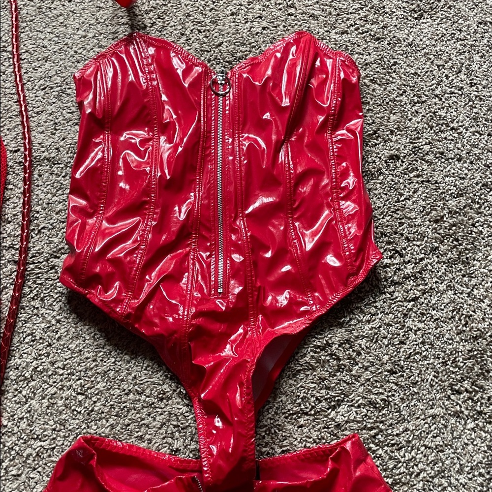 Women’s F21 Fredricks of Hollywood devil costume - Picture 3 of 9